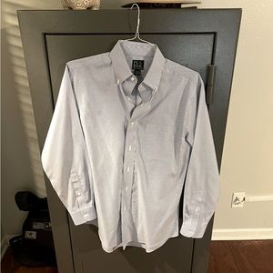 Jos A Bank Dress Shirt Size 15 1/2 x 33